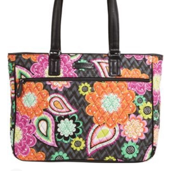 Vera Bradley Handbags - vera bradley ziggy zinnia tote